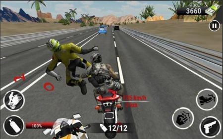 摩托公路赛车对战Motor Highway Race Fight1